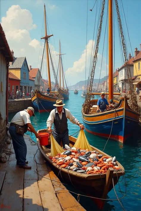 fishing industry in door 