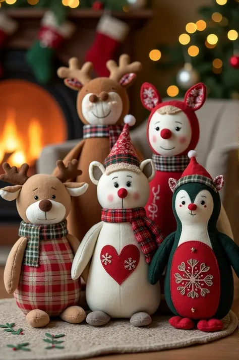 Christmas stuffed animal patterns