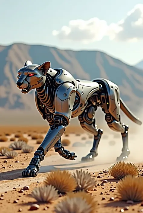 Running cheetah robot