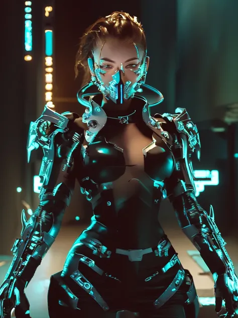 (masterpiece:1.2,Exceptional Quality,mirror-like,cinematic experience),8k,wallpaper,Ray Tracing,(woman),Are standing,(美しいwoman,sexy),(Wearing futuristic cyber goggles:2.0,Data displayed on the goggles:2.0,Colorful detailed graph of goggles:2.0,Colorful typ...