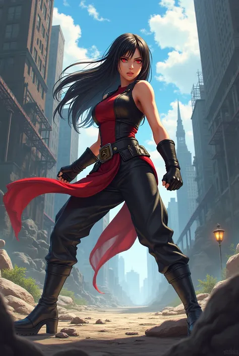 Tifa in Final Fantasy