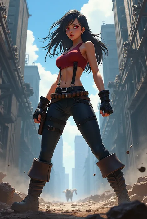 Tifa in Final Fantasy