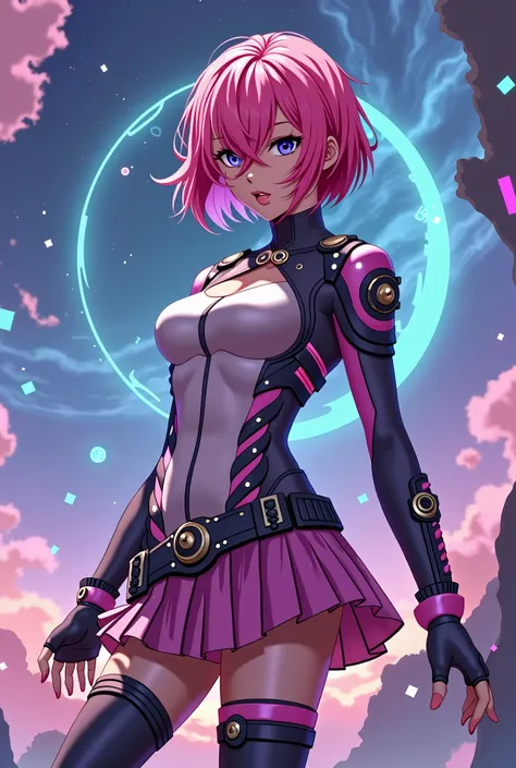 Cyber, Space, Revolutionary Girl Utena, Short Cut, Vtuber, Genki 