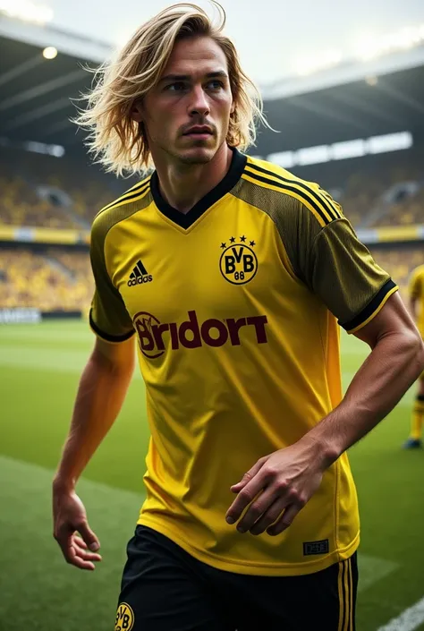 Borussia Dortmund Player Medium hair and blonde