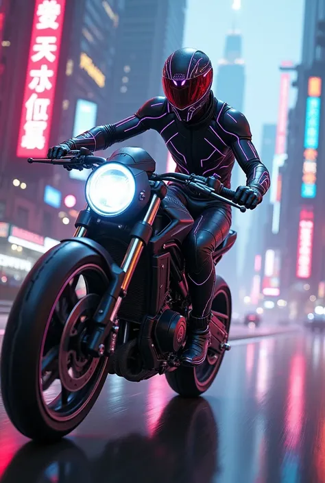 Biker in Marveloptic