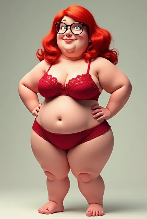 peter griffin in women&#39;s underwear and red hair