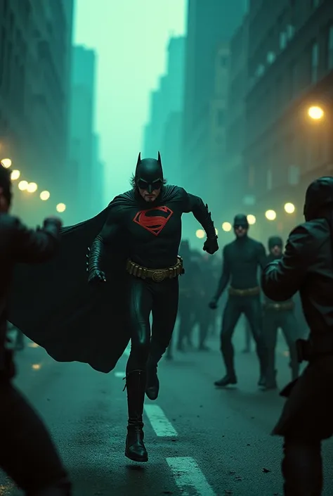 Go to Bing Image Creator, enter a prompt similar to:

Actor keanu reeves John wick as Robin from Batman filmed by Zack Snyder, Robin suit, fighting against thugs, cape, mask, variant angles, captured with award-winning photography technique, cinematic, dar...