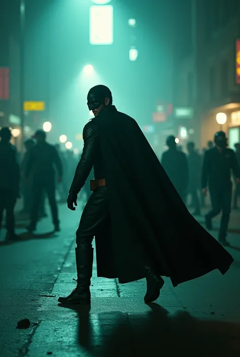 Go to Bing Image Creator, enter a prompt similar to:

Actor keanu reeves John wick as Robin from Batman filmed by Zack Snyder, Robin suit, fighting against thugs, cape, mask, variant angles, captured with award-winning photography technique, cinematic, dar...