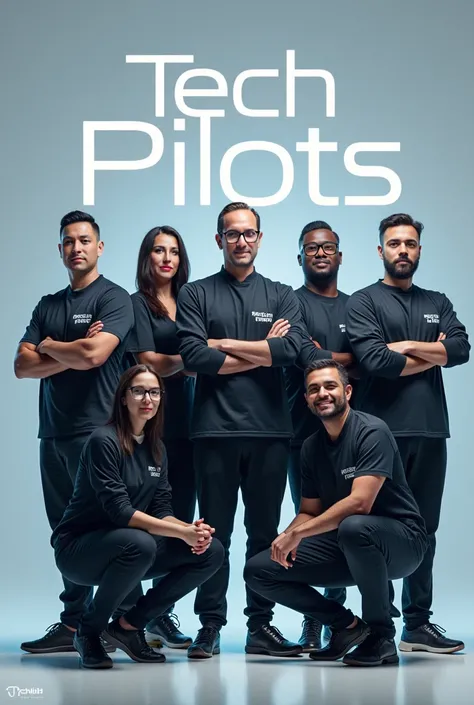 I need a WhatsApp group picture in which the picture should contain “ Tech Pilots “ name 