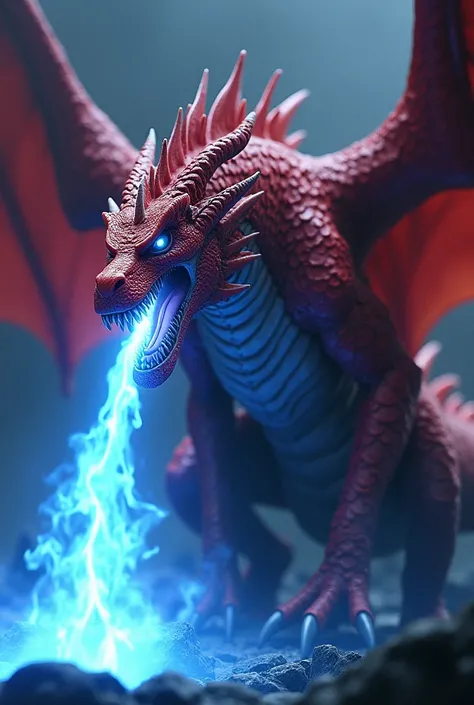 Red Dragon Blue Fire 
