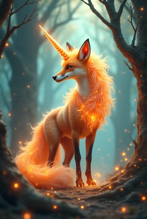 Renard licorne 