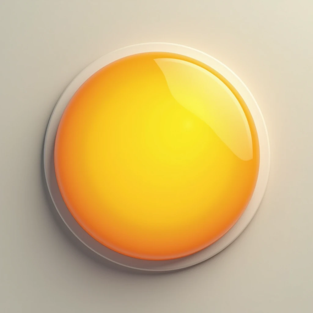 Create the button background for game yellow gradient button gradient 3d circular shape