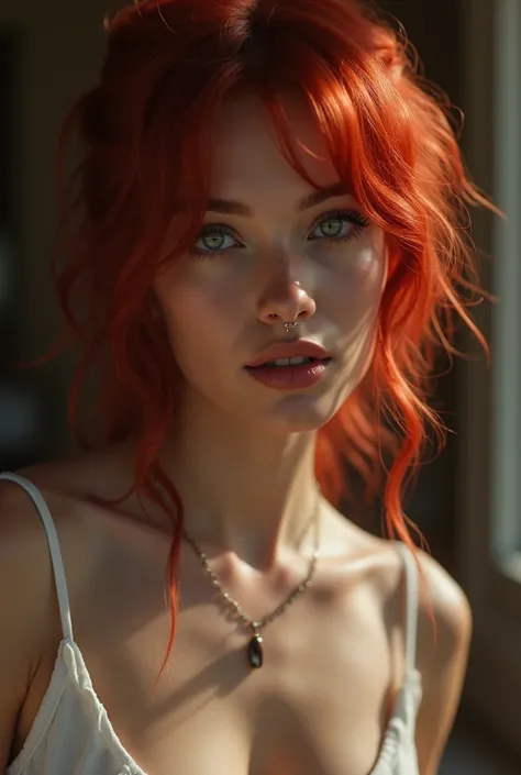 sexy woman with red hair and nose piercing… realistic!

she has a penis in her mouth.. and has a horny look she is naked and you can see nipples and vagina