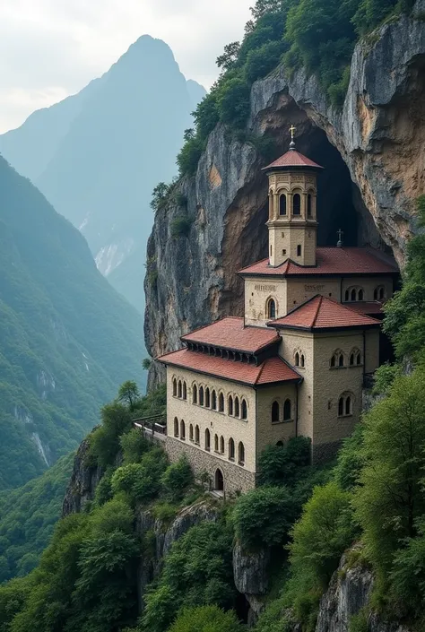 Sumela Monastery in Trabzon Province of Turkey Wallpaper