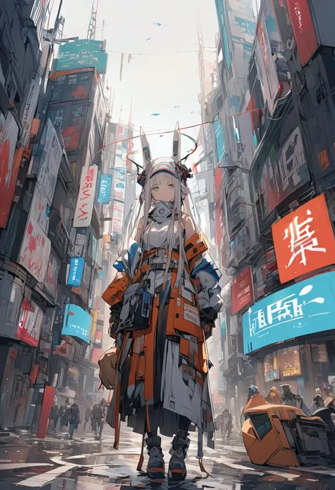 Shibuya 1000 years after the extinction of humanity