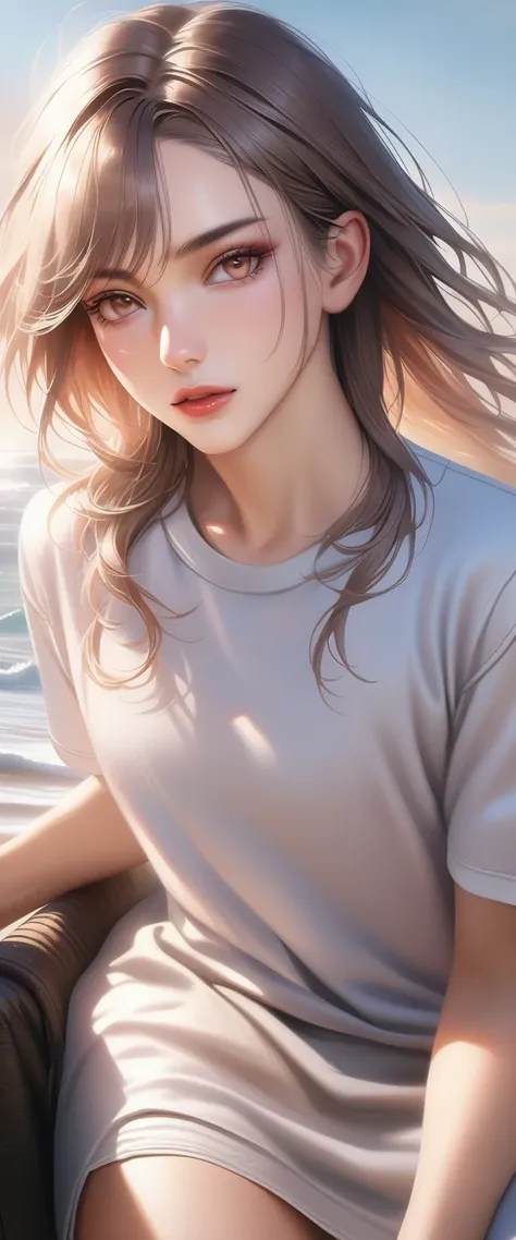 8k, very realistic, 초high quality,  realistic, ~to,LD, detailed, realistic, (((Elsa&#39;s face))) ,  long hair, sexy look, big eyes, smiling mouth, high quality, whole body, Sis Deep_change, black hair, realistic 얼굴, (giant) ,/  Tight black latex top, (arm...