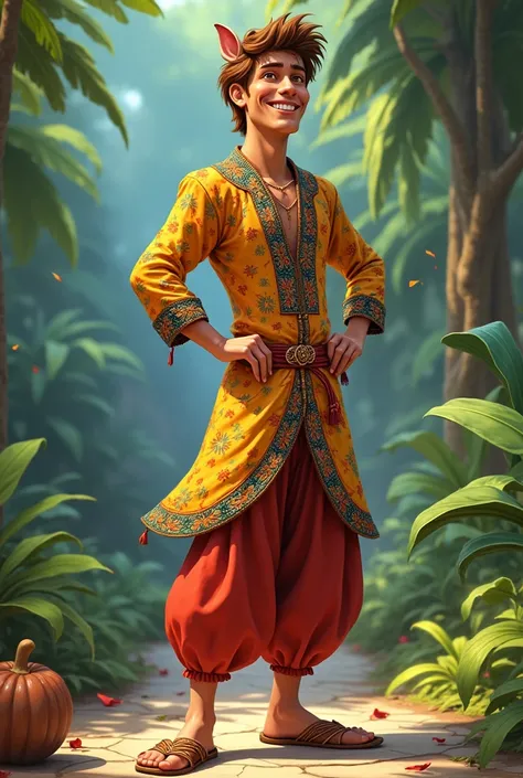 Shaggy from scooby doo indian outfit

