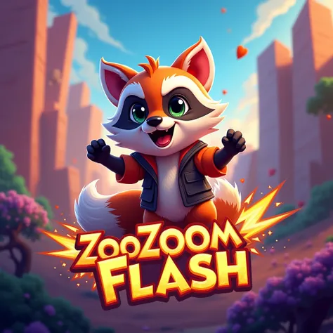 make a banner for youtube channel name "ZooZoom Flash"