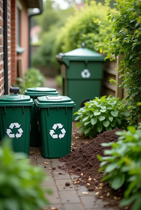 Separate your waste into recyclable and organic. Recycle paper, glass, plastic and metal, and turn organic waste into compost to fertilize your garden. In doing so, You reduce the amount of waste that goes to landfills and enrich the soil naturally.