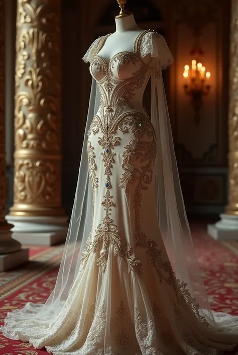 Elegant queen dress