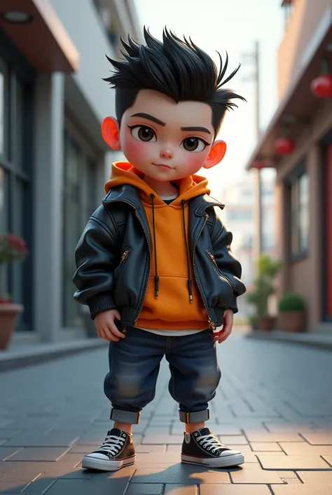 Chinese small cool boy
