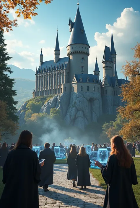 Hogwarts in 2024 with technology 