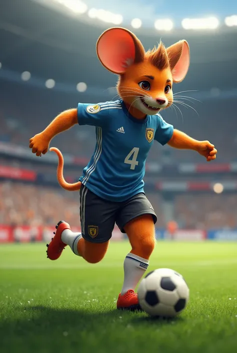 Create a soccer player whose name is mouse