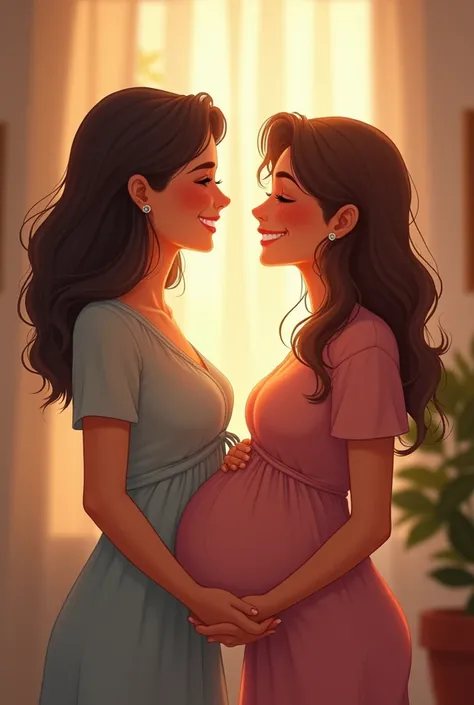 helena e Laura, best friends since childhood, meet again after months and share great news: both are pregnant. helena, who had focused on his career, unexpectedly became pregnant after finding love with a coworker. Laura, A sua volta, finally realized her ...