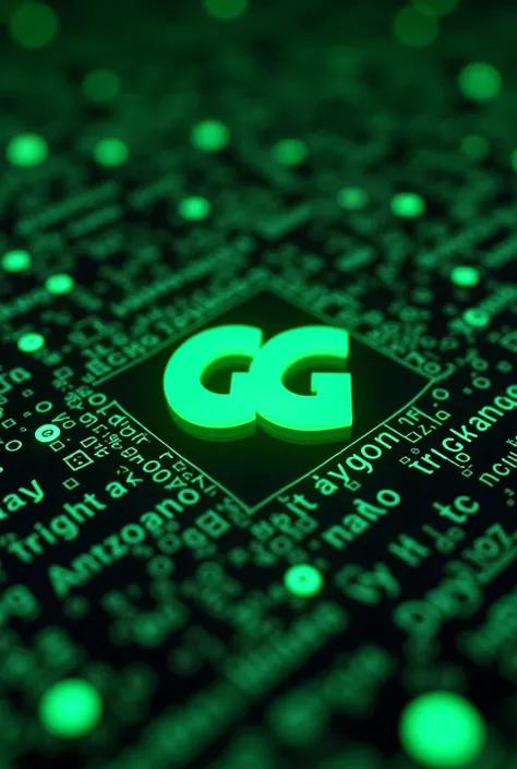 qr code with gg in the middle of the qr graphic, reduce the gg and put it in green instead of green, put a day trade graphic, improve the qr for a good reading, all this inside the qr code that is valid to be scanned with gg, one facing the other, original...