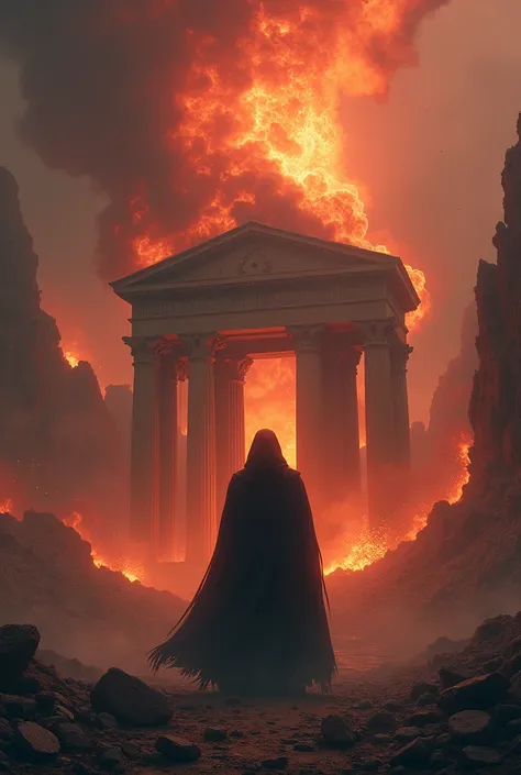 world ending in fire and the temple of solomon antichrist in ruins