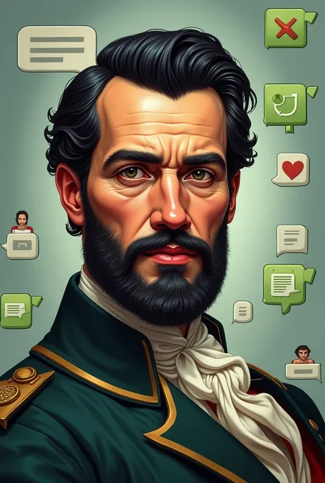 Make Simon Bolivar by adding people to a WhatsApp group 