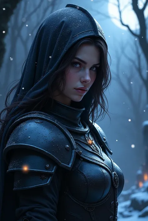 Poster Design Concept: "World of Warcraft: Nightfall Knight"
Overall Style:

Dark Elegance: The poster will combine beauty with a dark fantasy aesthetic, set in a mysterious, shadowy night scene.
Key Elements:

Front-Facing Portrait: The female knight will...