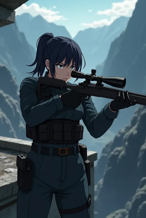 Sniper man anime