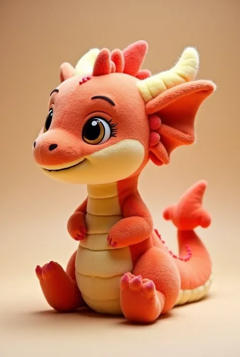 Stuffed female dragon 