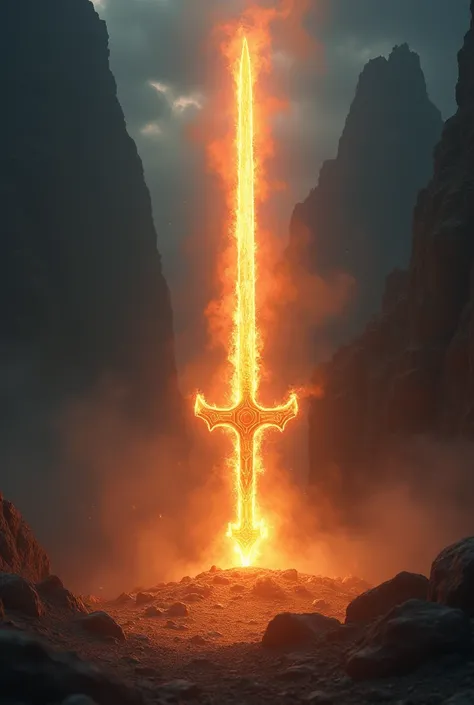 "The flaming sword of God is lost!"