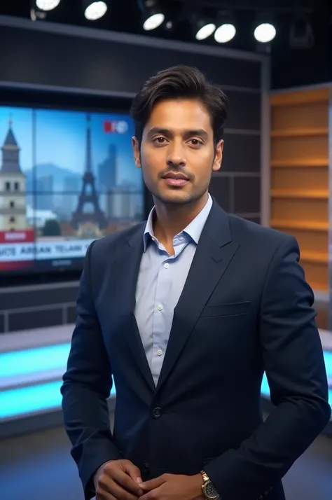 Hindi news anchor 