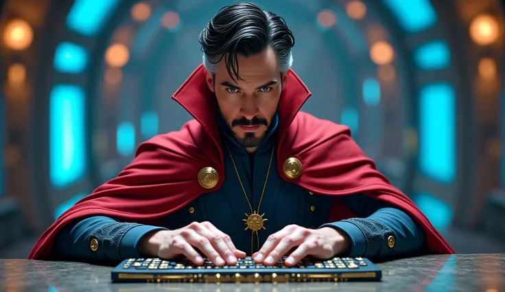 benedict cumberbatch, dress doctor strange suite, marvel movie, is building a mechanical computer keyboard