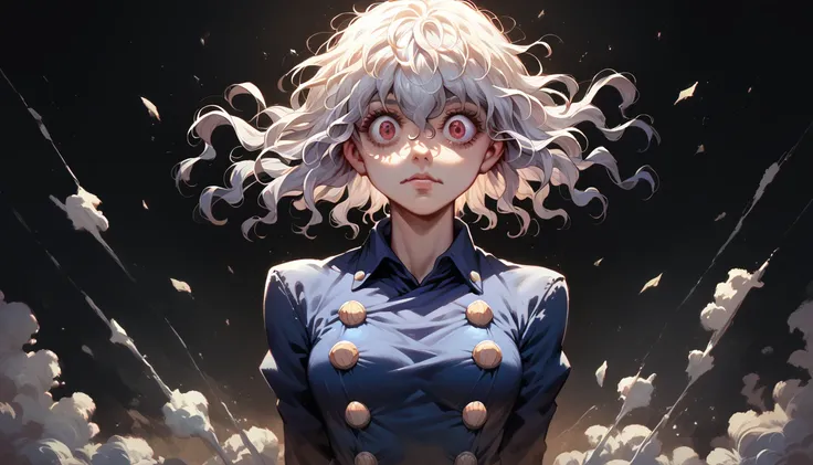 neferpitou, detailed face, detailed body, expression happiness 4k, whole body