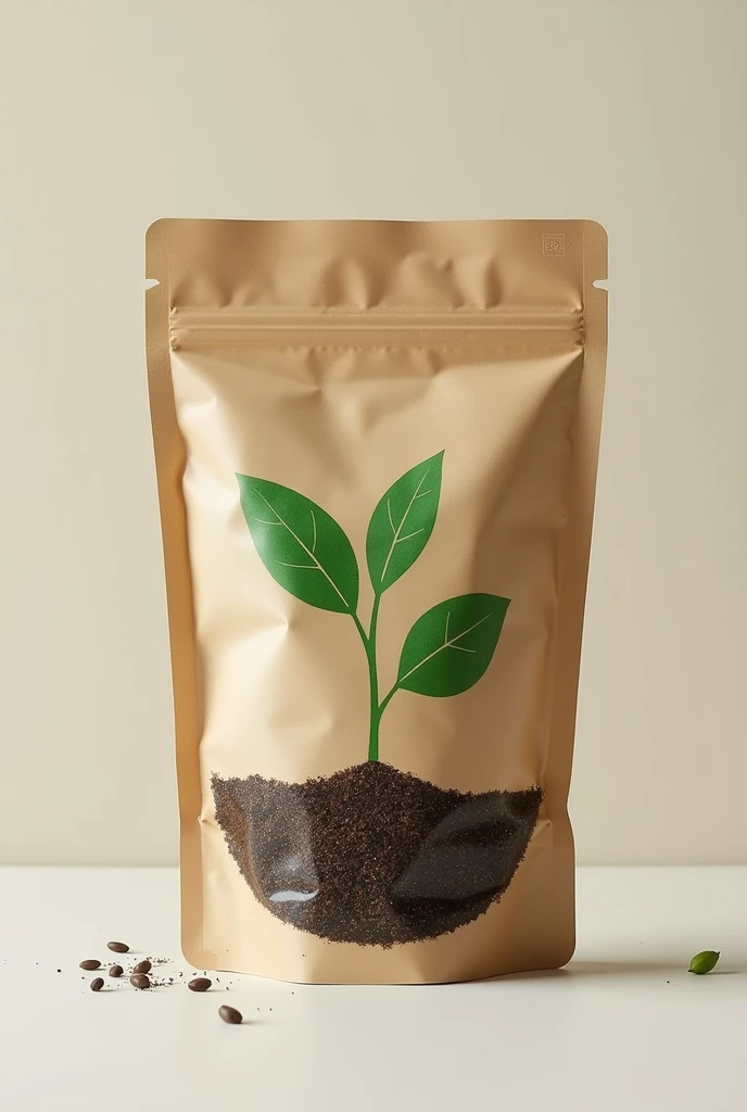 create a product design for EcoSprout: Biodegradable Packaging with Embedded Seeds.  Versatile Forms: The packaging could take various forms, such as boxes, wrappers, or bags, depending on the product it’s designed to hold. For example, it could be used fo...