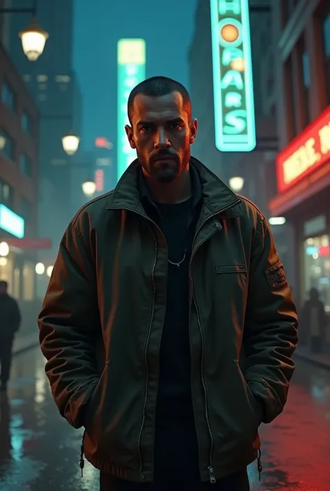 Niko Bellic in music video
