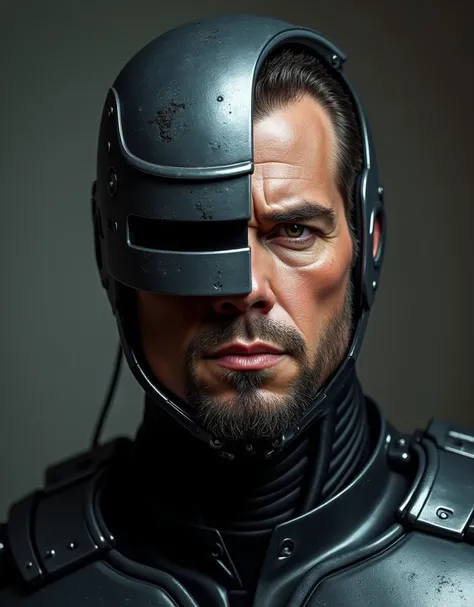 Realistic portrait, Robocop, 1990 film, 