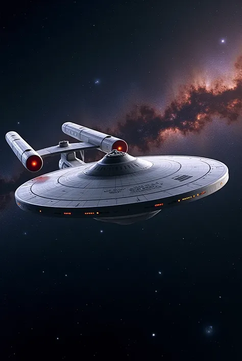 ((best quality)), ((masterpiece)), (detailed) star trek galaxy class starship uss enterprise ncc 1701-D TNG enterprise