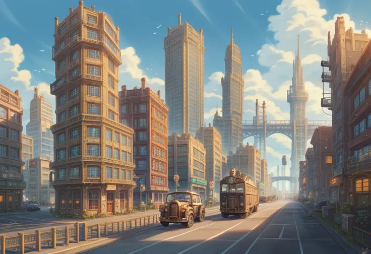 Anime town with bridges and lots of windows, Beautiful city of the future, downtown Solar Punk Utopia, solarpunk city, Anime Concept HDR Anime McManus, ancient Steampunk City, Fantasy sci-fi city, solarpunk metropolis, Solarpunk Village, a Steampunk City, ...