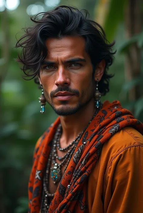 A very handsome gypsy man  