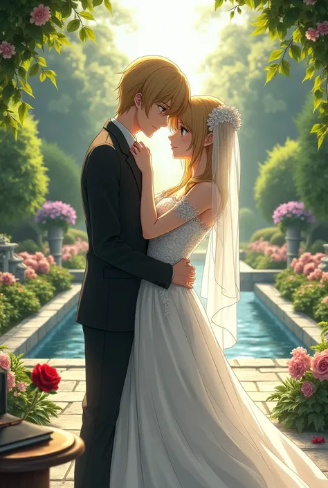 Wedding of light yagami with Misa amane from death note