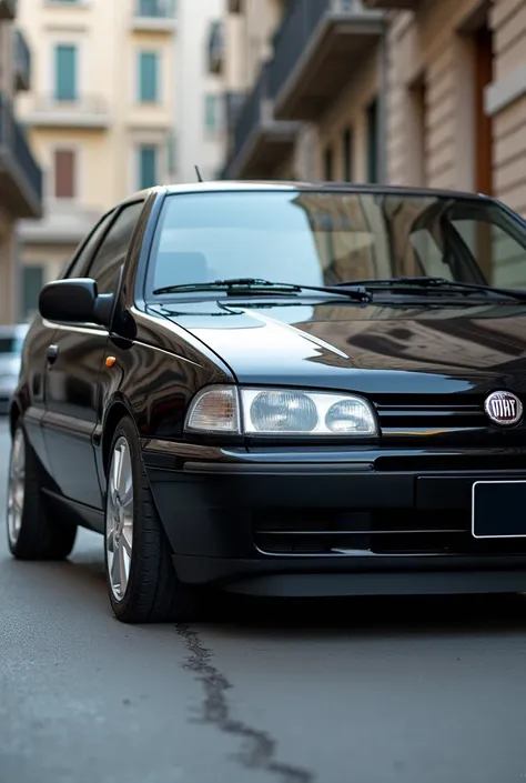 Fiat Punto built in 1999 in black 