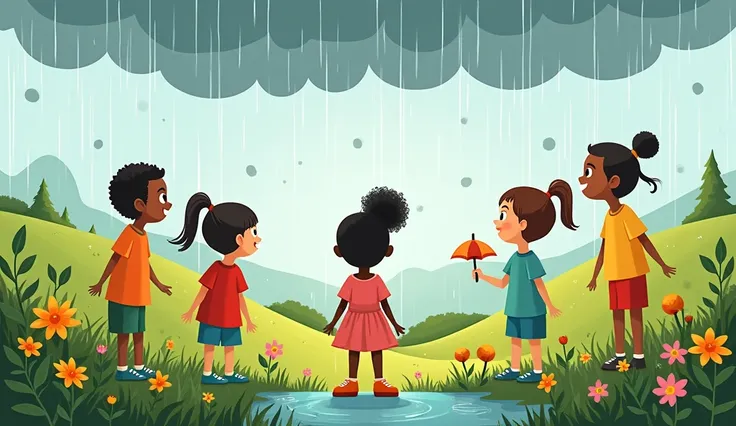 Rain rain go away
Come again another day
All  kids want to play
Rain rain go away animated