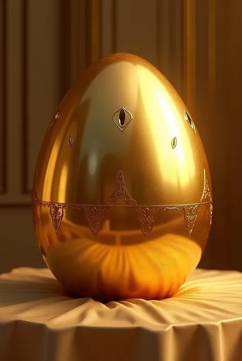 golden egg luxurious 