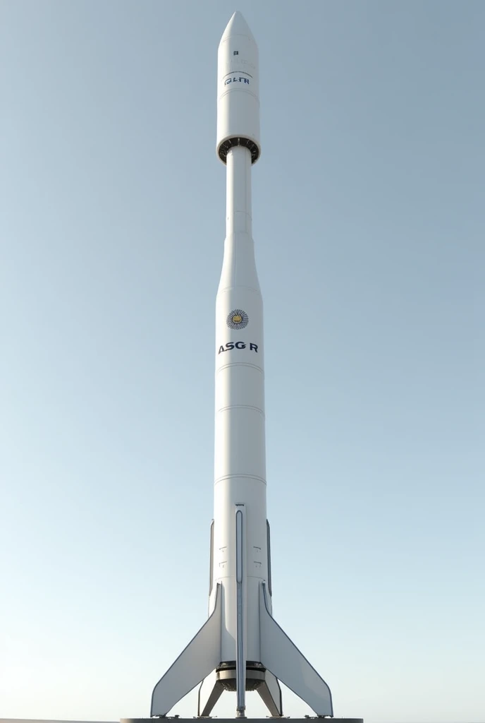 two staged falcon 9 style rocket with no side booster and same sized for the upper stages and lower stages booster and fairing