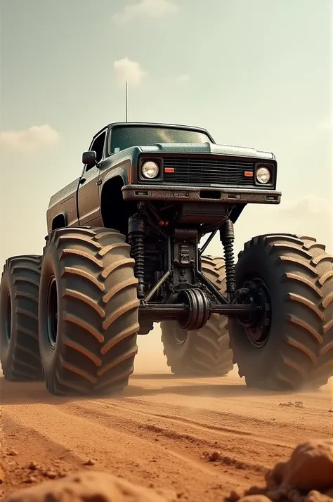 A monster truck
